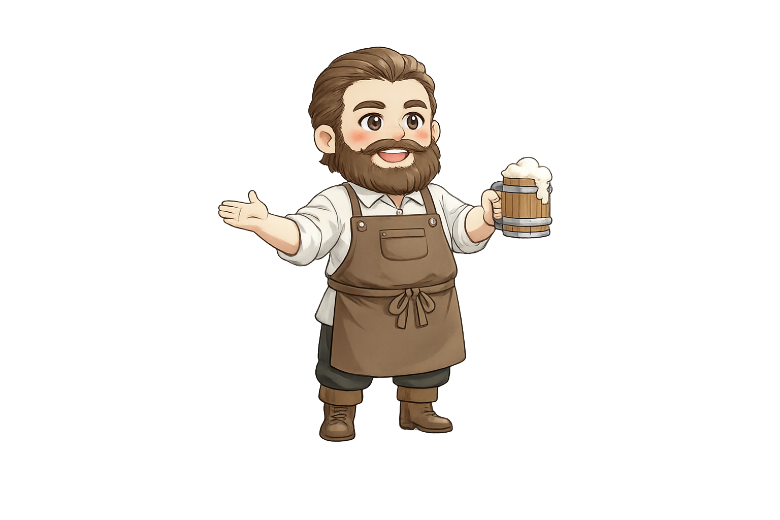 微笑みの酒場主